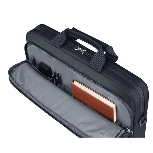 HP Everyday 14 inch laptoptas A08KJAA, geopend documentenvak met organizer
