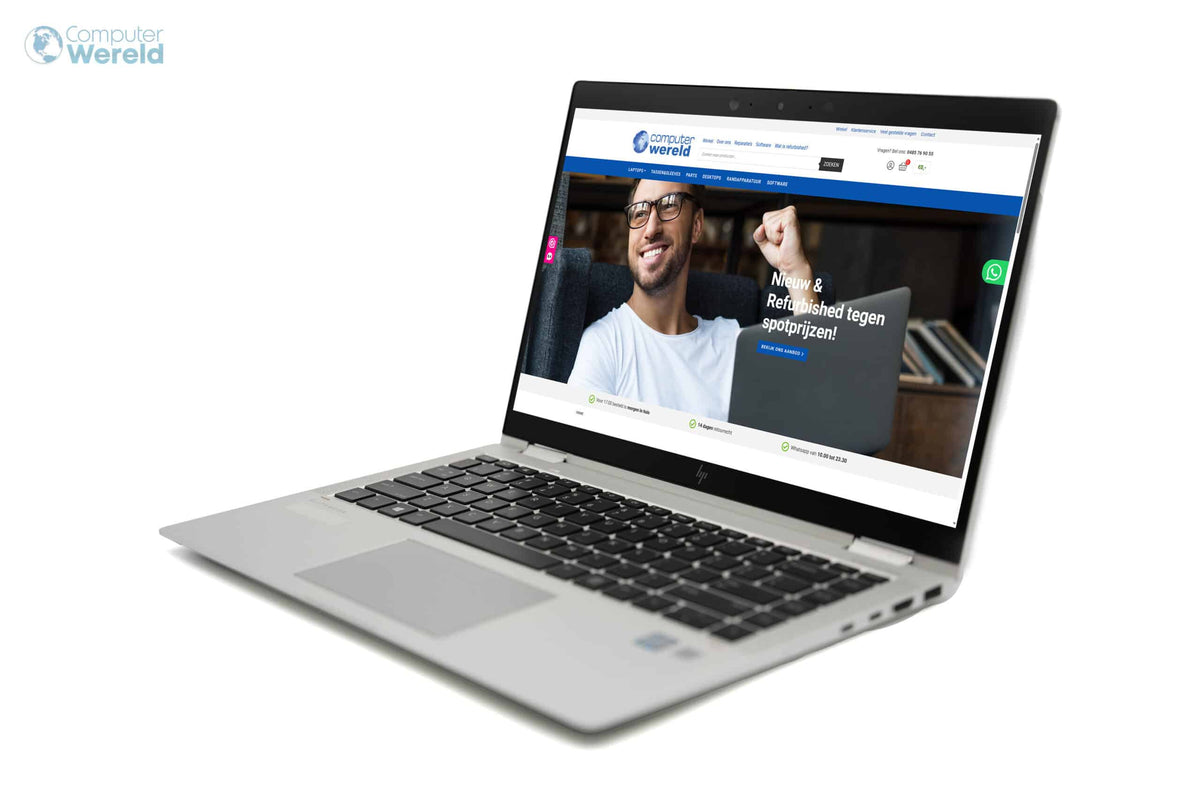 HP EliteBook x360 1040 G6 touch refurbished – zijaanzicht