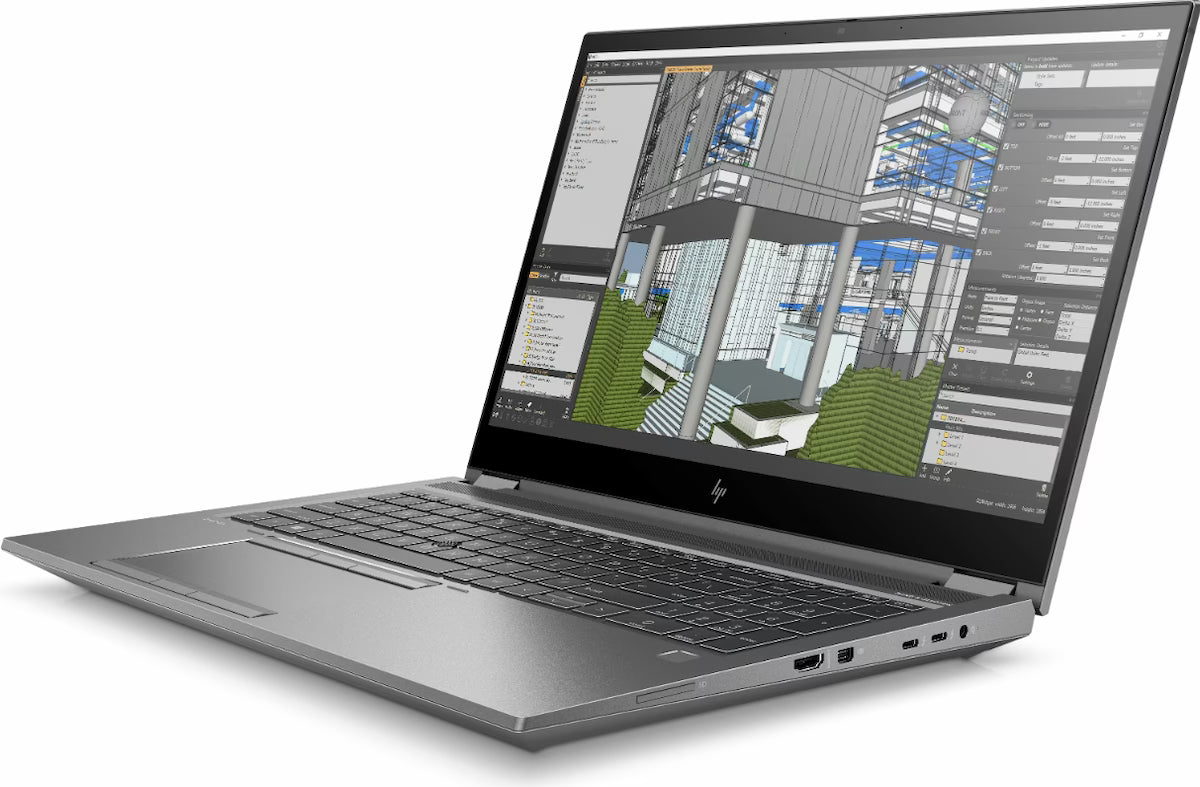 HP ZBook Fury 15 G7 vooraanzicht rechts