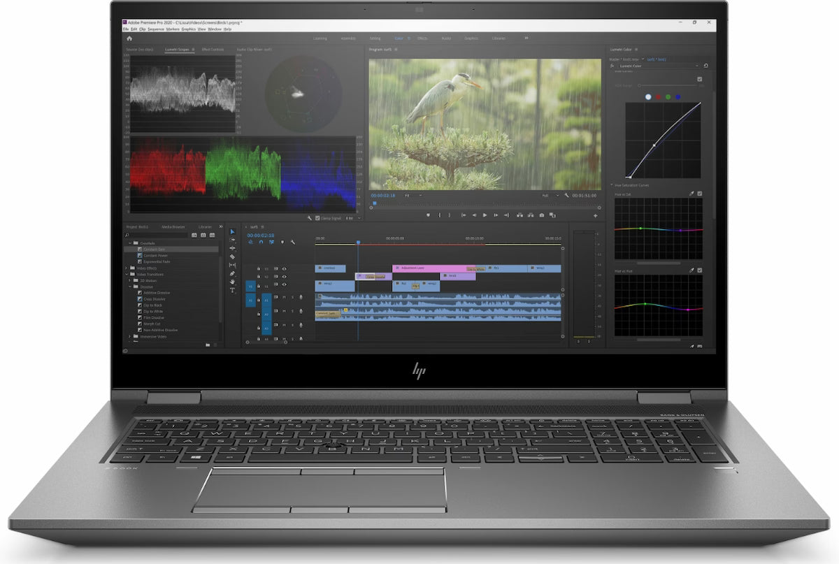 HP Zbook Fury 17 G8 voorkant