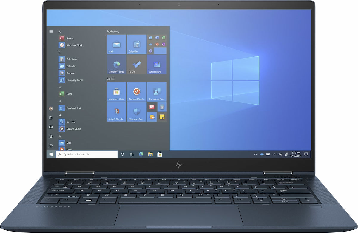 HP Elite dragonfly G2 voorkant