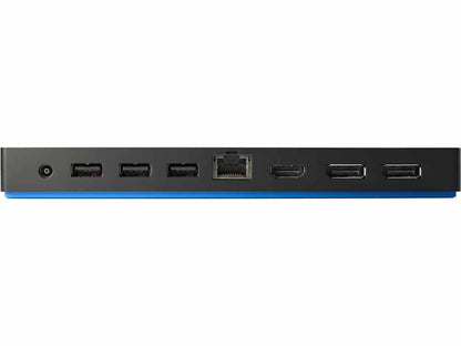 HP Elite USB-C G3 Docking Station aansluitingen