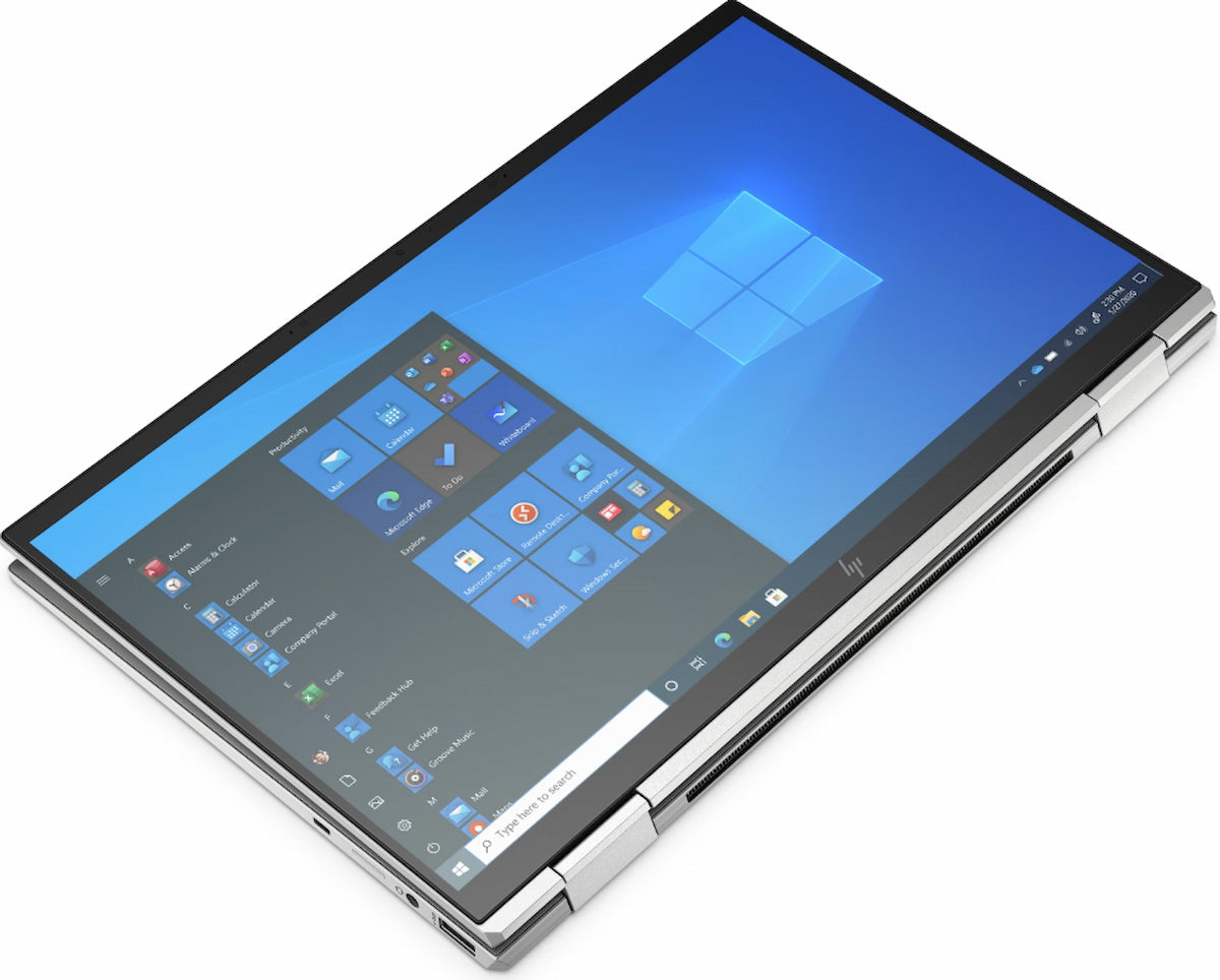 HP EliteBook x360 1030 G8 voorkant tabletmodus
