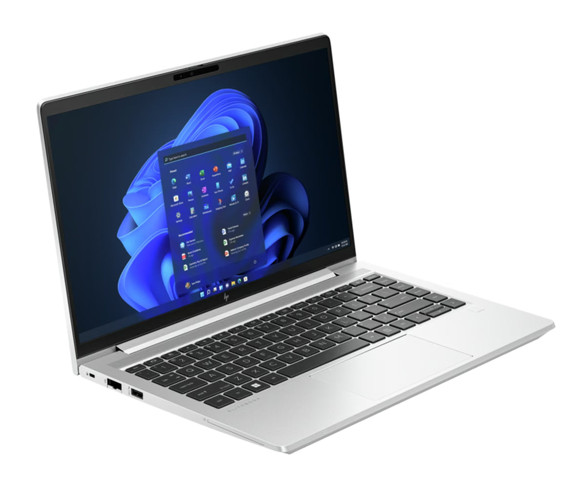HP EliteBook 640 G10 refurbished laptop – linkerzijkant met aansluitingen