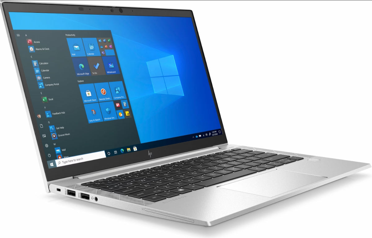 HP Elitebook 830 G8 vooraanzicht links