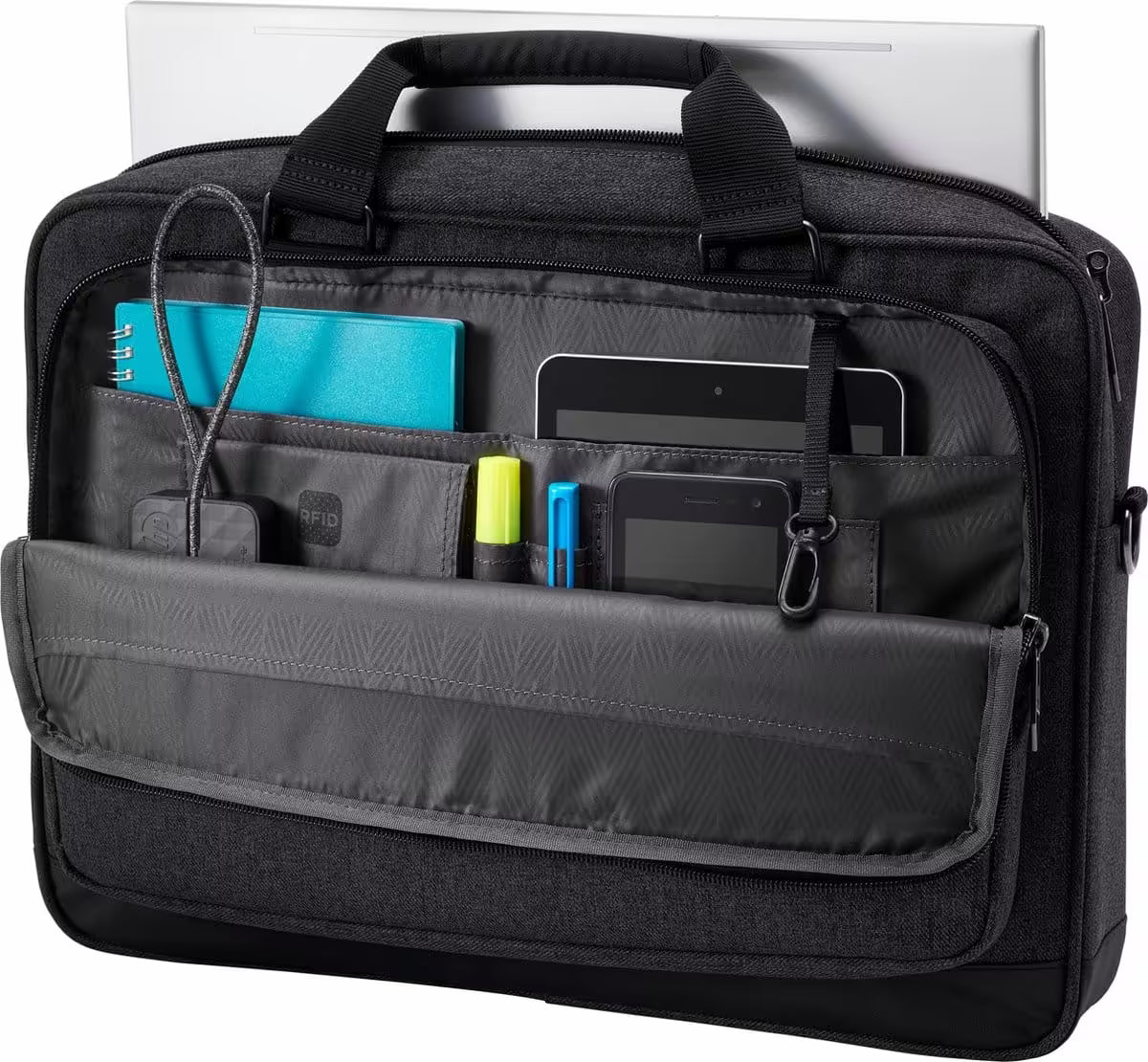 HP Executive tas 14 inch binnenkant