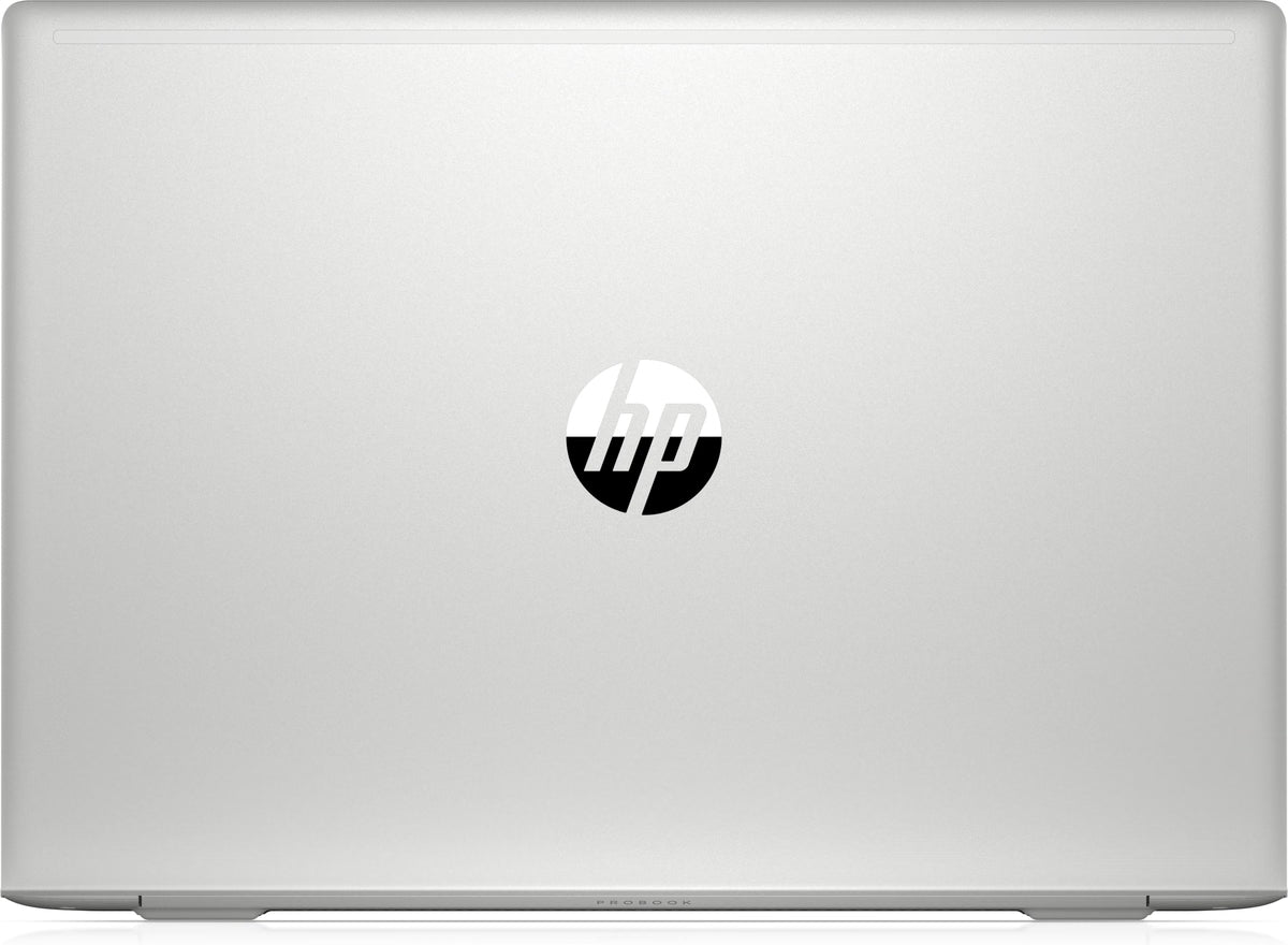 HP ProBook 455R G6 15,6 inch laptop met AMD Ryzen 5, gesloten bovenkant met HP-logo