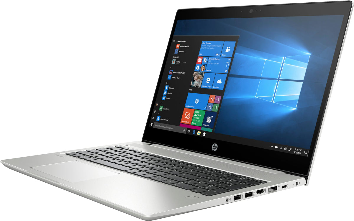 HP ProBook 455R G6 15,6 inch laptop met AMD Ryzen 5, schuin rechtsvoor