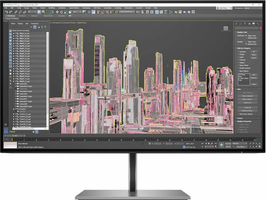 HP Z27u G3 monitor voorkant