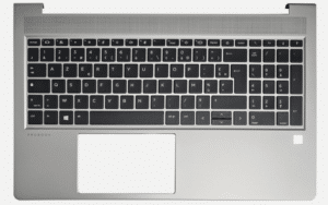 HP ProBook 650 G8 Palmrest + Toetsenbord Frans/Belgisch AZERTY met Backlit - M49545-051
